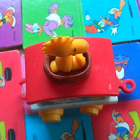 🥜 Vintage Peanuts Train 1972 WOODSTOCK Toys - Picture 3 of 16